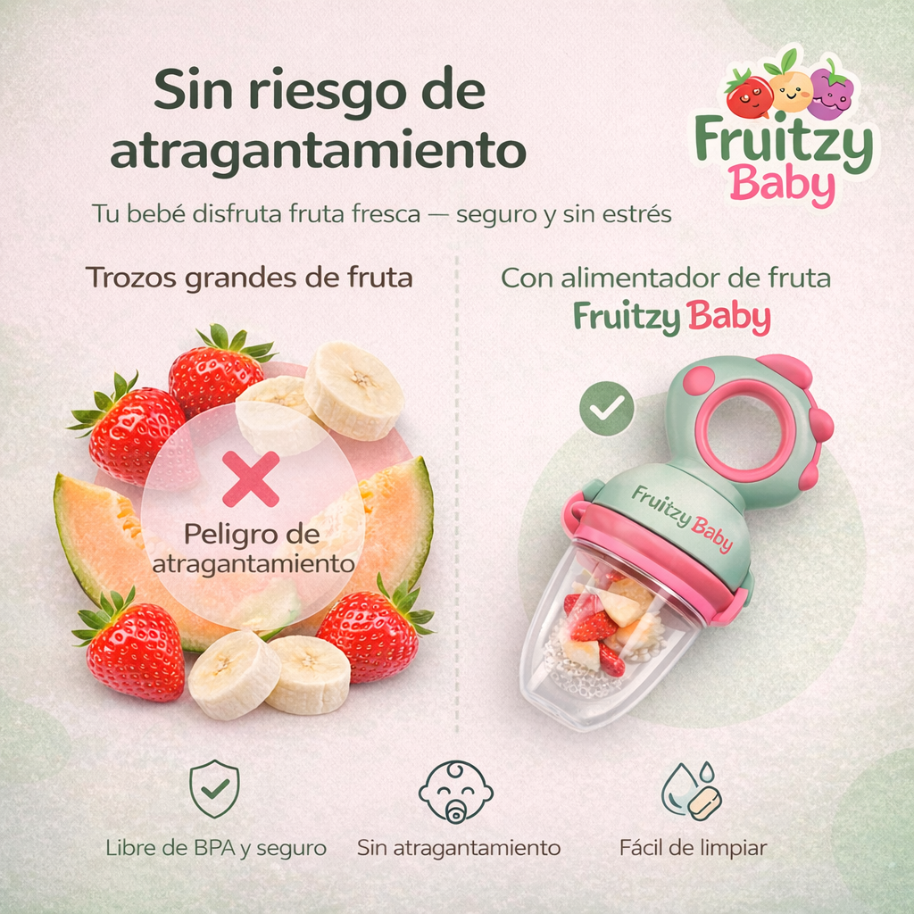 Alimentador de Fruta para bebés