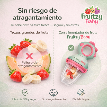 Alimentador de Fruta para bebés